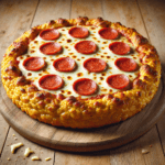 Cartoon Cheesy Crust Pizza