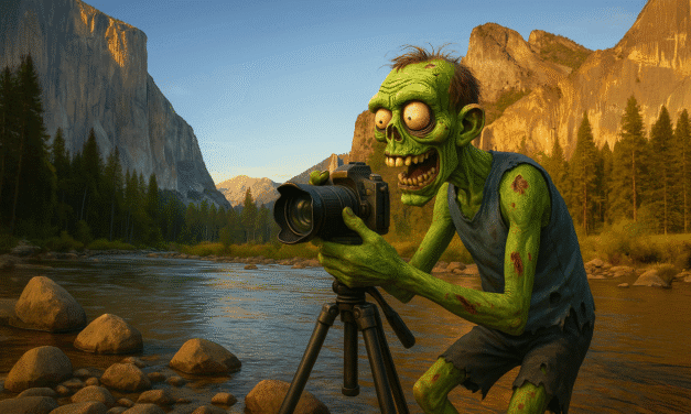 Fitness Zombie Hunts Light: Yosemite Without the Workshop