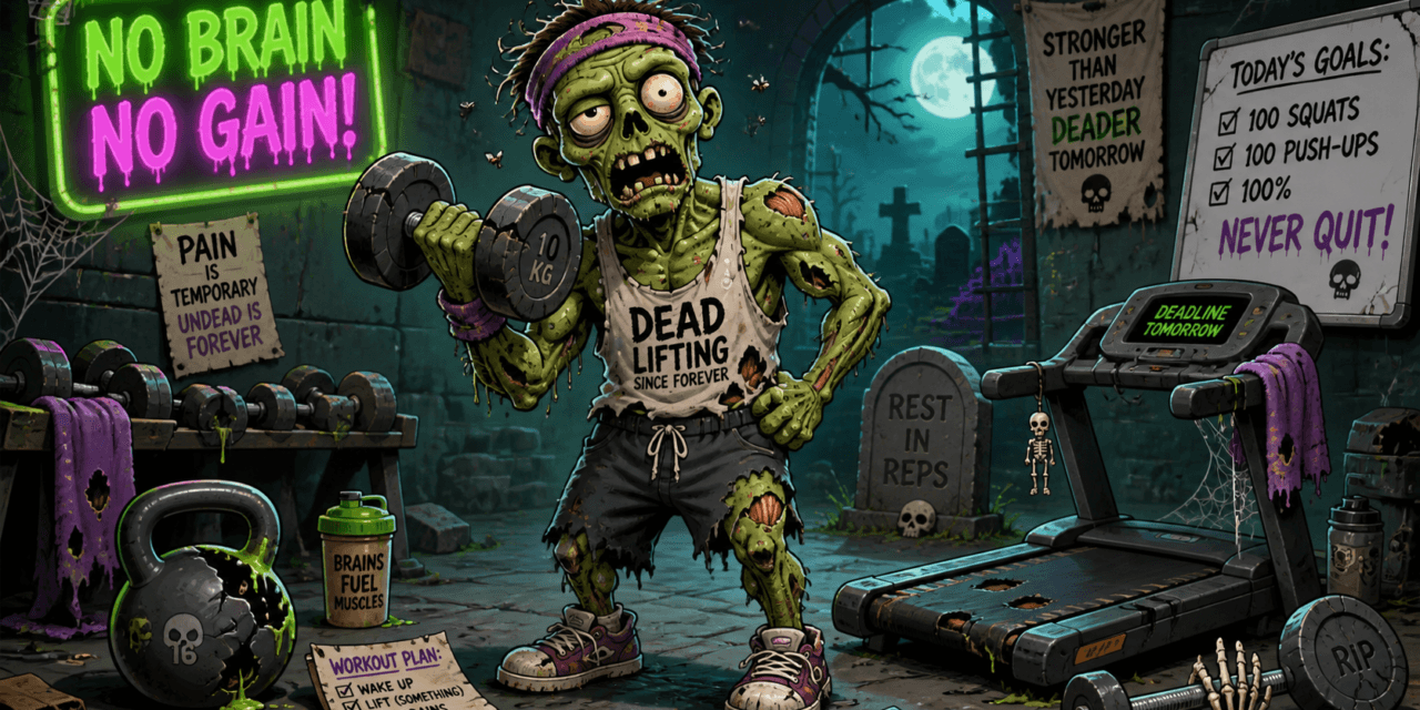 The Fitness Zombie Crawls Back Out