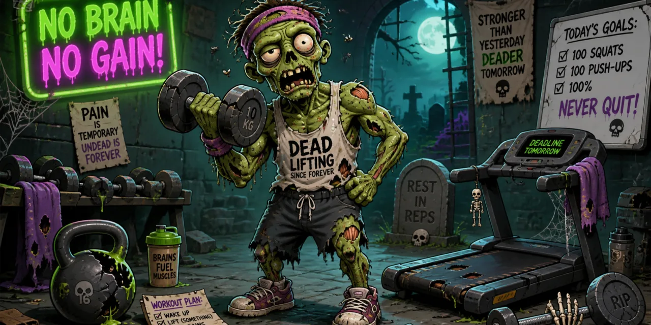 The Fitness Zombie Crawls Back Out