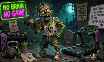 The Fitness Zombie Crawls Back Out