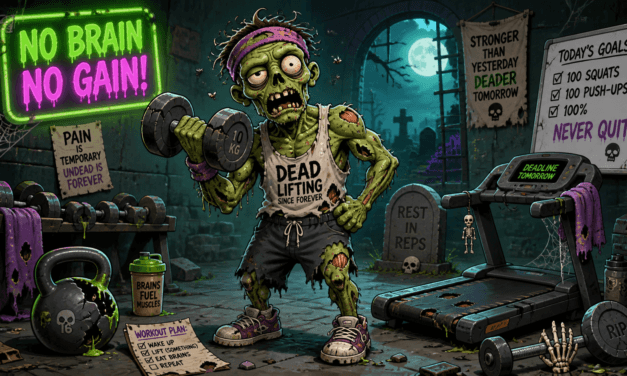 The Fitness Zombie Crawls Back Out
